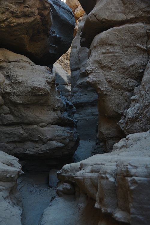 inside the slot canyon
